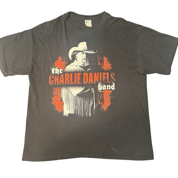Gildan Other - Charlie Daniels Band T Shirt Truckers XL Black